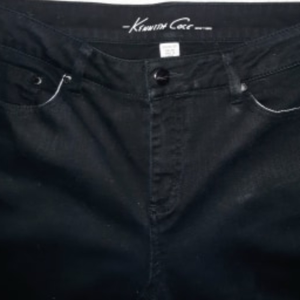 Kenneth Cole black denim basic skinny jeans womens - Picture 2 of 6